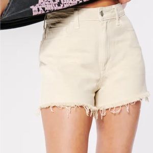 Beige Hollister shorts